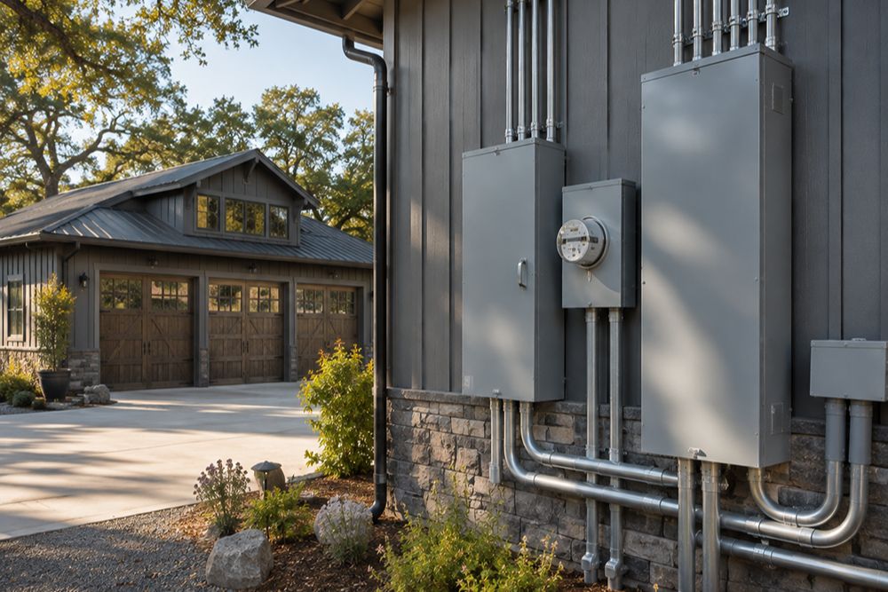400 amp electrical service upgrade at a Santa Rosa CA property