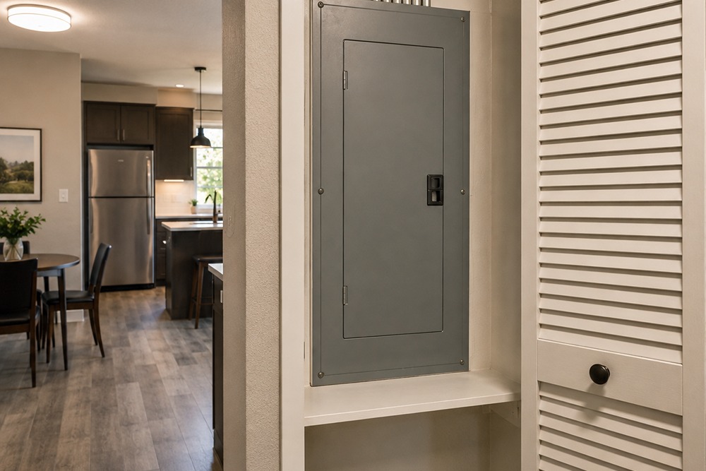 Apartment unit panel and circuit work completed in Santa Rosa CA