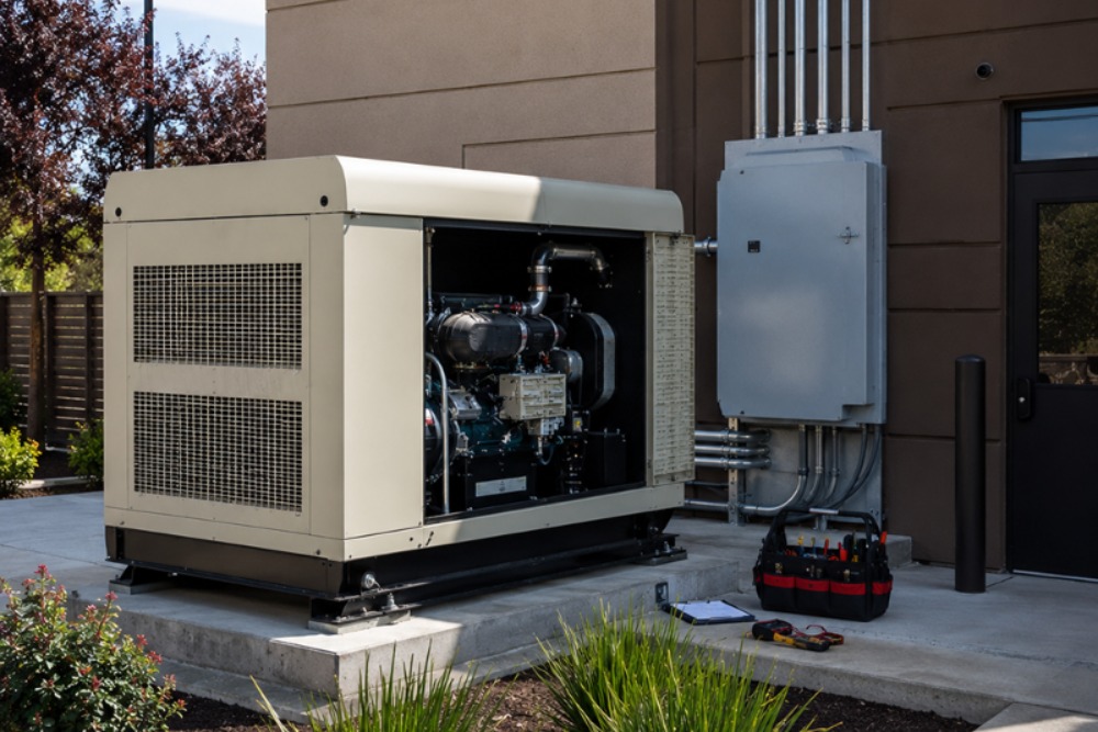 Commercial generator maintenance and testing completed in Santa Rosa CA