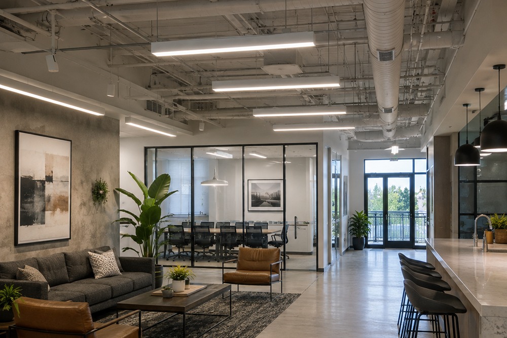 Correct LED retrofit method selected for commercial fixtures in Santa Rosa CA