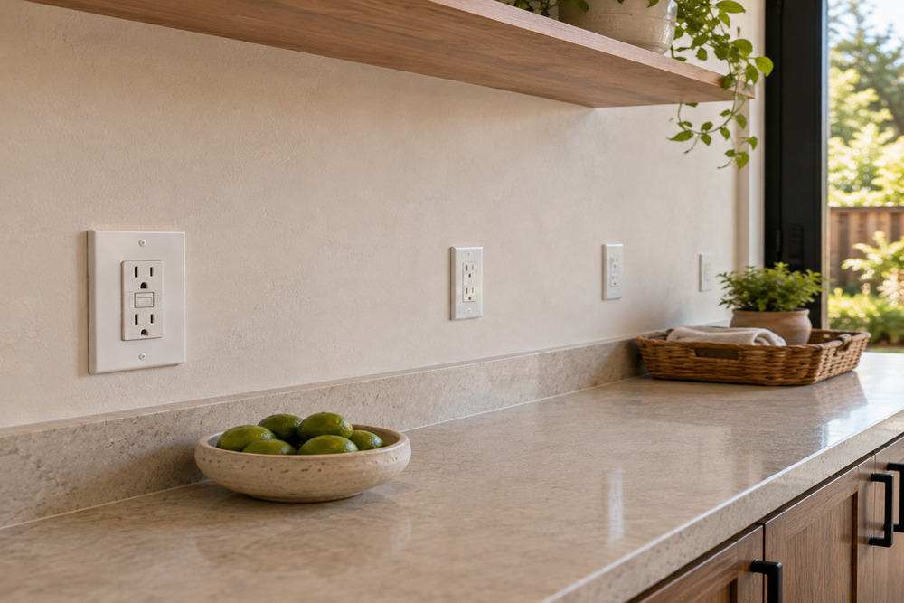 Downstream GFCI protection installed in a Santa Rosa CA home