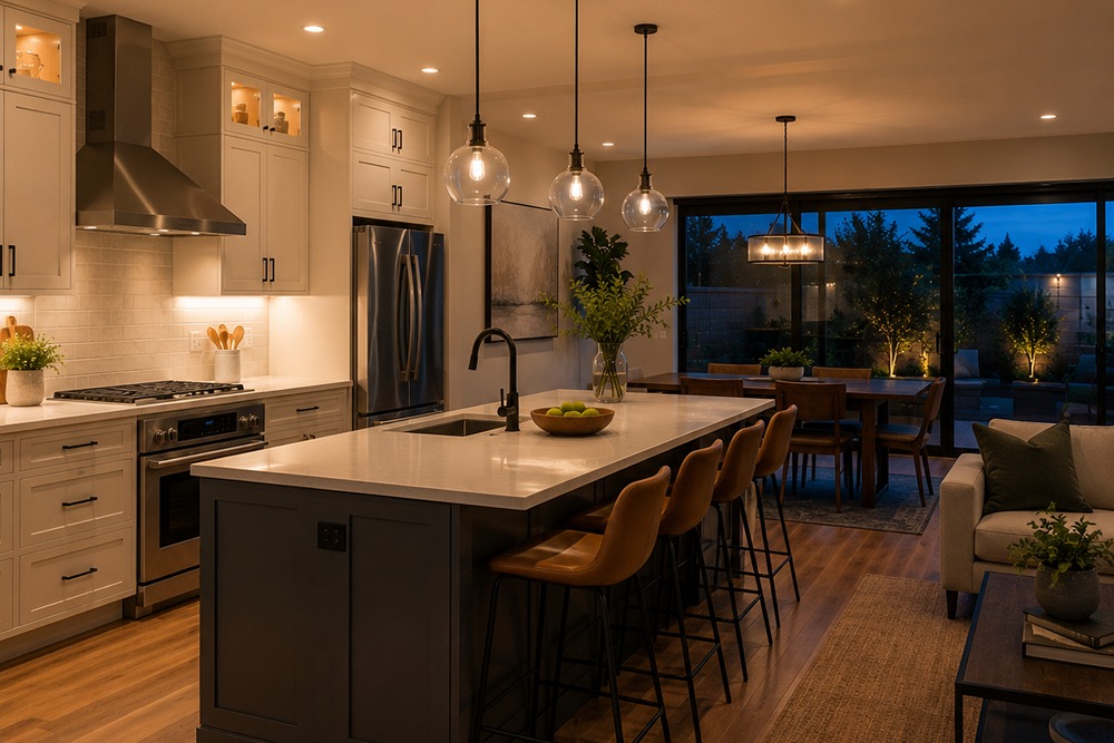 Complete kitchen electrical upgrade in a Santa Rosa CA home