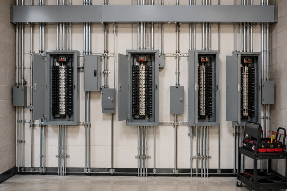 Multi-tenant commercial electrical maintenance completed in Santa Rosa CA