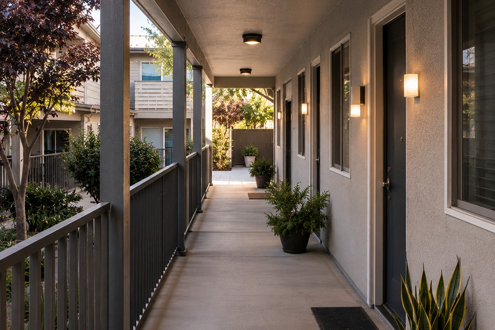 Apartment electrical work completed around occupied units in Santa Rosa CA