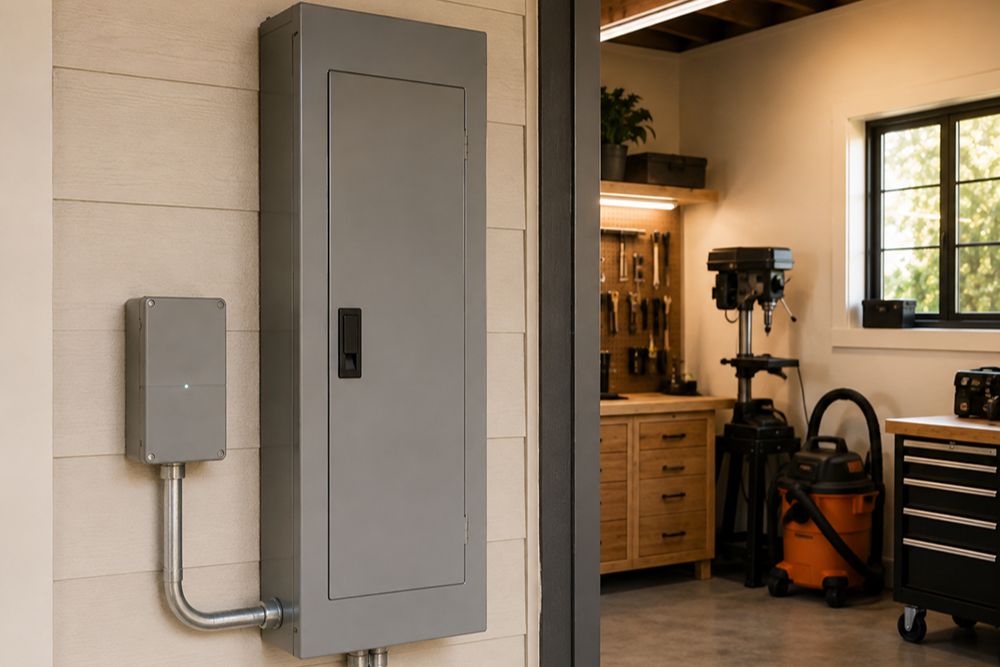 Subpanel surge protection installed at a Santa Rosa CA property